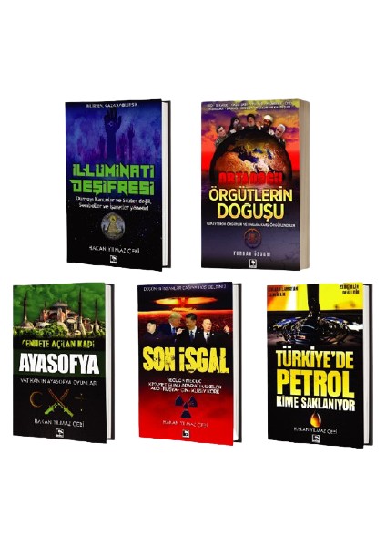 Çınaraltı Arka Plan Seti 5 Kitap