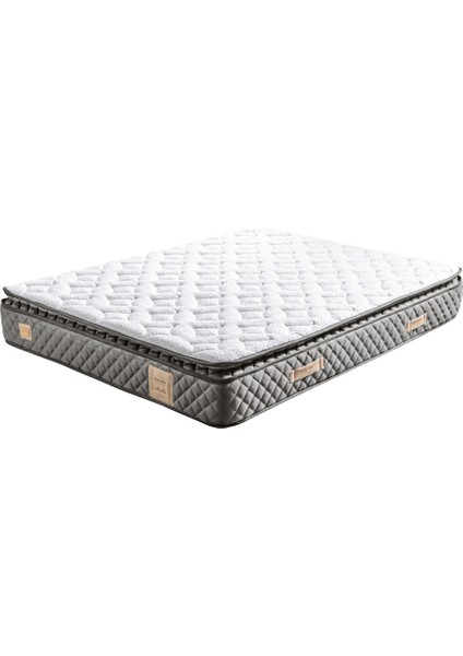 Yaylı Yatak, Stella Pedli Çift Kişilik Yatak - Açık Gri fiyatları