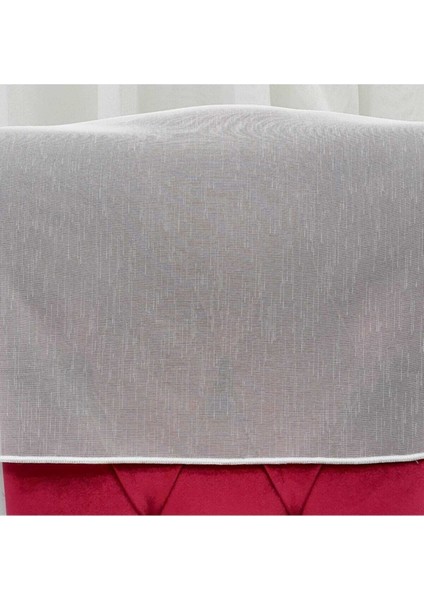 Keten Titi Ince Yağmur Desenli 1-2,5 Normal Pileli Tül Perde 100 x 200 cm