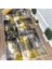 Halı Evrim HE154 80X800 cm Gri/sarı Kesme Yolluk Halı 1