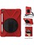 Apple iPad Pro 10.5 Kılıf Defender Standlı Askılı Tank Case A1701 A1709 A1852 Kırmızı 4