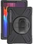 Samsung Galaxy Tab S7 Plus T970 Kılıf Defender Askılı Zırhlı Tank Case Siyah 1