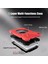 Samsung Galaxy Tab A 8.0 T290 T295 T297 Kılıf Defender Standlı Askılı Tank Zırhlı Case Kırmızı 5