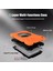 Samsung Galaxy Tab A 8.0 T290 T295 T297 Kılıf Defender Standlı Askılı Tank Zırhlı Case Turuncu 5