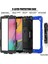 Samsung Galaxy Tab A 10.1 T510 Kılıf T515 T517 Defender Standlı Askılı Tank Zırhlı Case Mavi 3