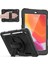 Apple iPad 9. 8. 7. Nesil 10.2" Kılıf Defender Standlı Askılı Tank Case Juji 2019 2020 2021 Siyah 2