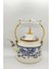 Vintage Blue Emaye Kettle 1
