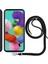 Samsung Galaxy A51 (A515F) Ip Askılı Silikon Kılıf Siyah 1