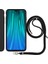Xiaomi Redmi Note 8 Pro Ip Askılı Silikon Kılıf Siyah 1