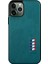 Apple iPhone 12 / 12 Pro Kılıf Busy Deri Arka Kapak Yeşil 1