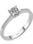 F Renk Toplam 0,39 Karat Pırlanta Tektaş Yüzük 0417R0205 2