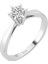 F Renk 0,33 Karat Pırlanta Tektaş Yüzük 0417R0211 2
