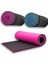 16 mm Pembe Siyah Çift Taraflı Spor / Kamp Matı 180 x 60 x 1,6 cm 1