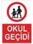 Okul Geçidi Uyarı Levhası 1