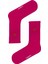Çilek Nakışlı Pembe Renkli Spor Çorap 1
