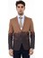 Erkek Pamuk Gazi Dikişli Slim Fit Ceket 1