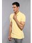 Erkek Polo Yaka Slim Fit düz Tişört 2