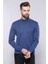 Erkek Slim Fit Desensiz Balıkçı Yaka Pamuk Triko 1