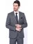 Erkek Ekose Desenli Sivri Yaka Slim Fit Ceket 1
