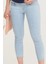 Hamile Skinny Jean Likralı Denim Pantolon Açık Mavi 1071 2