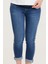 Hamile Skinny Denim Kuşgözü Taş Yapıştırma Pantolon Mavi 1089 3