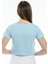 Crop Örme Brookyn Baskılı T-Shirt 4