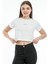 Crop Örme Brookyn Baskılı T-Shirt 2