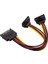 Sata 15-Pin (Erkek) To Dual 90° 15 Pin (Dişi) Kablo 1