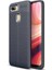 - Oppo A12 - Kılıf Auto Focus Karbon Niss Silikon Kapak - Lacivert 1