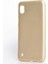 Samsung Galaxy M10 Silikon Kılıf Gold 1
