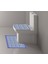 Klozet Sticker Seti 60 x 40 ve 33 x 38 cm 1