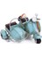 Dekoratif Metal Scooter Sepetli 1510A-8018 2