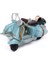 Dekoratif Metal Scooter Sepetli 1510A-8018 3