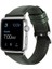 Apple Watch Uyumlu 38 mm Deri Kordon Yeşil 2