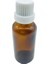 Cam Amber Şişe Içten Damlatmalı Kapak Beyaz 30 ml 10'lu 1