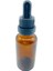 Cam Amber Şişe Top Uç Cam Damlalık Kırılır Kapak Siyah 30 ml 10'lu 1