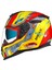SX.100 Gıgabot Kırmızı-Sarı Kask 1