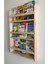 Ahşap Montessori Ahşap Duvar Rafı Dekoratif Raf 90X60X8CM 2