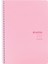 32775299 80 Yaprak Kareli Pp Kapak Spiralli Pastel Note Defter 17 x 24 5