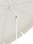 Tevalli Parasols 200 cm Lüks Polyester Plaj Şemsiye - Krem 2