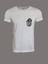 Unisex Slim Fit Beyaz Ön Dijital Baskılı T-Shirt 1