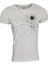 Unisex Slim Fit Beyaz Ön Dijital Baskılı T-Shirt 1