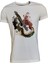Unisex Slim Fit Beyaz Ön Dijital Baskılı T-Shirt 1