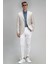 Maune Spor Blazer Ceket Slim Fit Bej 2