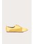 Sarı Deri Kadın Düz Ayakkabı 1