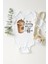 Bebek Beyaz Mommy Needs Coffee Frappe Uzun Kollu Çıtçıtlı 1