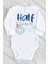 Erkek Bebek Beyaz Half Way One Çıtçıtlı 1