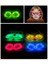 Karanlıkta Parlayan Fosforlu Glow Stick Parti Maske 1 Adet 2