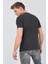Ecko Unltd Foster Antrasit Melanj Erkek Bisiklet Yaka Tshirt 4