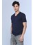 Ecko Unltd Forester Lacivert Erkek V Yaka Tshirt 1